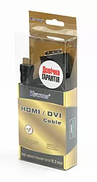 Видеокабель Viewcon HDMI-DVI (18+1) 2м., M/M, в блистере - миниатюра 2