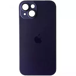 Чохол AG Glass with MagSafe для Apple iPhone 14 Dark purple