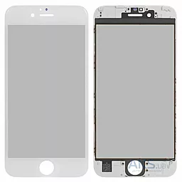 Корпусне скло дисплея Apple iPhone 6S (з OCA плівкою) with frame (original) White