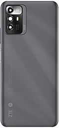 Задняя крышка корпуса ZTE Blade A72 5G со стеклом камеры, Original Gray - фото Задняя крышка корпуса ZTE Blade A72 5G со стеклом камеры, Original Gray