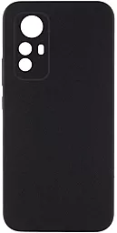 Чохол GETMAN Liquid Silk Full Camera для Xiaomi Redmi Note 12S Black - фото Чохол GETMAN Liquid Silk Full Camera для Xiaomi Redmi Note 12S Black