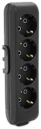 Колодка для удлинителя Viko Multi-Let 3500w 16a 4 розетки черная (90134400) - фото Колодка для удлинителя Viko Multi-Let 3500w 16a 4 розетки черная (90134400)
