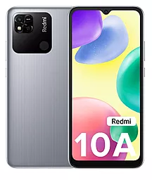 Смартфон Xiaomi Redmi 10A 4/128GB Chrome Silver