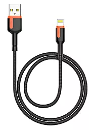 Кабель USB Powermax Alpha Type Lightning Cable Black (PWRMXAT2L)