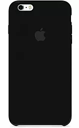 Чехол Apple Silicone Case iPhone 6, iPhone 6S Black_High Copy