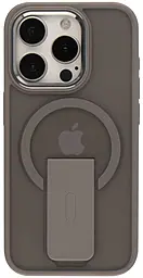 Чехол Viva FlexGuard Magnetic Ring Stand для Apple iPhone 15 Pro Titanium - фото Чехол Viva FlexGuard Magnetic Ring Stand для Apple iPhone 15 Pro Titanium