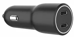 Автомобильное зарядное устройство Gembird 20w PD 2xUSB-C ports car charger black (TA-UC-C2PD40-CAR-01) - фото Автомобильное зарядное устройство Gembird 20w PD 2xUSB-C ports car charger black (TA-UC-C2PD40-CAR-01)