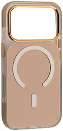 {"ru": "Чехол", "uk": "Чохол"} Elegant MagSafe для Apple iPhone 17 Pro Max  Gold