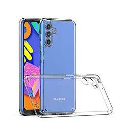 Чехол Silicone Case WS для Samsung Galaxy A13 Transparent