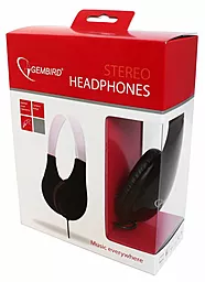 Наушники Gembird MHP-910 Black - миниатюра 3 Наушники Gembird MHP-910 Black - миниатюра 3