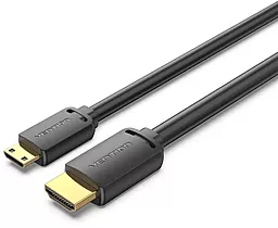 Видеокабель HDMI - mini HDMI v2.0 4k 60hz 1.5m black (AGHBG) Vention - фото Видеокабель HDMI - mini HDMI v2.0 4k 60hz 1.5m black (AGHBG) Vention