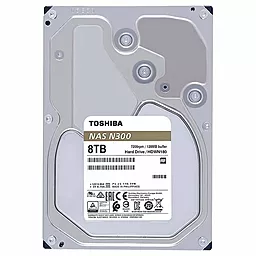 Жесткий диск Toshiba 8TB N300 (HDWN180UZSVA) - фото Жесткий диск Toshiba 8TB N300 (HDWN180UZSVA)