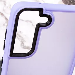 Чехол Epik Lyon Frosted для Samsung Galaxy S21 FE Purple - миниатюра 5