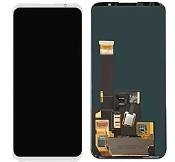 Дисплей Meizu 16, 16th (M882, N882) с тачскрином, оригинал, White - фото Дисплей Meizu 16, 16th (M882, N882) с тачскрином, оригинал, White