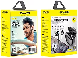 Навушники Awei T15 Black - мініатюра 5 Навушники Awei T15 Black - мініатюра 5