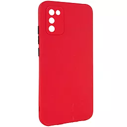 Чехол Epik TPU Square Full Camera для Samsung Galaxy A03s Красный