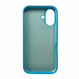 Чохол Silicone Case Full для Apple iPhone 16 Surf Blue - мініатюра 2 Чохол Silicone Case Full для Apple iPhone 16 Surf Blue - мініатюра 2