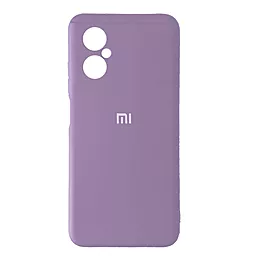 Чехол 1TOUCH Silicone Case Full для Xiaomi Redmi Note 11R/Poco M4 5G Lilac