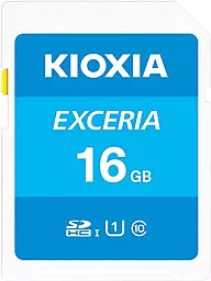 Карта пам'яті Kioxia Exceria 16GB Class 10 UHS-1 (LNEX1L016GG4) - фото Карта пам'яті Kioxia Exceria 16GB Class 10 UHS-1 (LNEX1L016GG4)