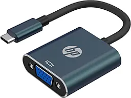 Видео переходник (адаптер) USB Type-C - VGA 1080p 60hz 0.15m gray (DHC-CT201) HP - фото Видео переходник (адаптер) USB Type-C - VGA 1080p 60hz 0.15m gray (DHC-CT201) HP