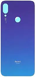 Задня кришка корпусу Xiaomi Redmi Note 7 Blue - фото Задня кришка корпусу Xiaomi Redmi Note 7 Blue