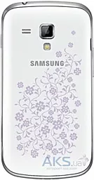Задняя крышка корпуса Samsung Galaxy S Duos S7562 White La Fleur - фото Задняя крышка корпуса Samsung Galaxy S Duos S7562 White La Fleur