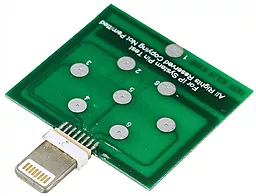 Тестер роз'єму Aida DFT-iP для перевірки контактів роз'єму iPhone на коротке замикання - мініатюра 2