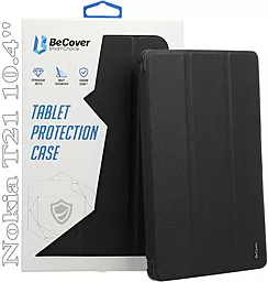Чехол для планшета BeCover Smart Case для Nokia T21 10.4" Black (709555) - фото Чехол для планшета BeCover Smart Case для Nokia T21 10.4" Black (709555)