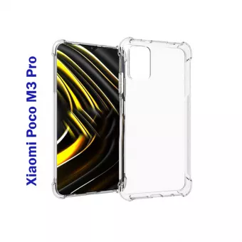 Чехол BeCover Anti-Shock для Xiaomi Poco M3 Pro Clear (706973) - фото 1