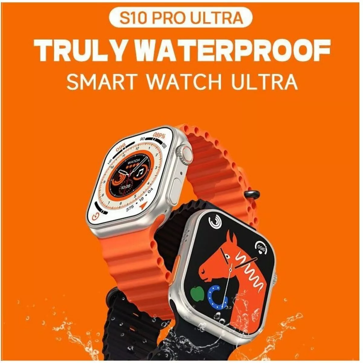 Смарт-часы Big S10 Pro Ultra 2 Orange - фото 2