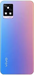 Задняя крышка корпуса Vivo V20 Pro со стеклом камеры, Original Sunset Melody - фото Задняя крышка корпуса Vivo V20 Pro со стеклом камеры, Original Sunset Melody