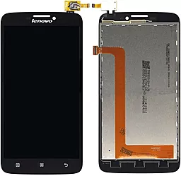 Дисплей Lenovo A860, A860e с тачскрином, Black