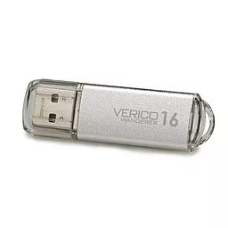 Флешка Verico USB 16Gb Wanderer (1UDOV-M4SRG3-NN) Silver - фото Флешка Verico USB 16Gb Wanderer (1UDOV-M4SRG3-NN) Silver