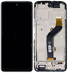 Дисплей Infinix Hot 12 Play NFC с тачскрином и рамкой, оригинал, Black - фото Дисплей Infinix Hot 12 Play NFC с тачскрином и рамкой, оригинал, Black