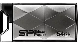 Флешка Silicon Power Touch 850 64GB Titanium (SP064GBUF2850V1T) Gray
