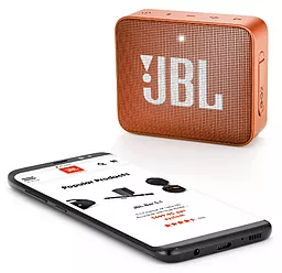 Колонки акустические JBL Go 2 Coral Orange (JBLGO2ORG) - миниатюра 6