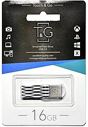Флешка T&G 16GB 103 Metal Series Silver (TG103-16G) - фото Флешка T&G 16GB 103 Metal Series Silver (TG103-16G)
