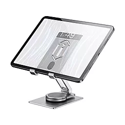 Підставка настільна WiWU ZM107 Desktop Rotation Stand For Tablet up to 12.9 inch Silver