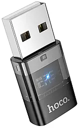 Адаптер-переходник Hoco UA36C M/F USB2.0 -> Type-C black - фото Адаптер-переходник Hoco UA36C M/F USB2.0 -> Type-C black