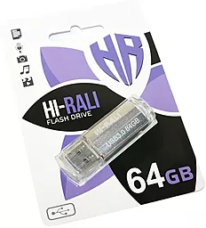 Флешка Hi-Rali Corsair series 64GB USB 3.0 (HI-64GB3CORSL) Silver