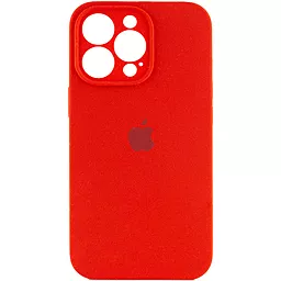 Чехол Silicone Case Full Camera for Apple IPhone 14 Pro Max Red