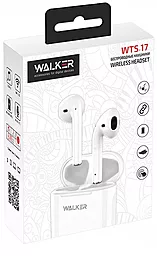 Наушники Walker WTS-17 White - миниатюра 2 Наушники Walker WTS-17 White - миниатюра 2