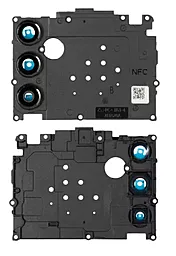 Стекло камеры Samsung Galaxy A14 A145 с рамкой Black