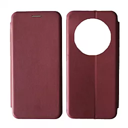 Чехол-книжка Level для Xiaomi Redmi A3 Marsala