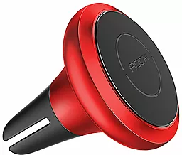 Держатель магнитный Rock Universal Air Vent Magnetic Car Mount Aluminum Red - фото Держатель магнитный Rock Universal Air Vent Magnetic Car Mount Aluminum Red