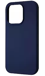 Чехол Wave Full Silicone Cover для Apple iPhone 14 Plus, iPhone 15 Plus Blue Cobalt