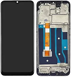 Дисплей Oppo A11 с тачскрином и рамкой, Black - фото Дисплей Oppo A11 с тачскрином и рамкой, Black