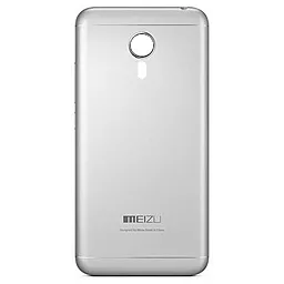Задняя крышка корпуса Meizu MX5 Silver - фото Задняя крышка корпуса Meizu MX5 Silver