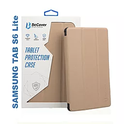 Чехол для планшета BeCover Smart Case Samsung Galaxy Tab S6 Lite 10.4 P610, P615 Gold (705992) - фото Чехол для планшета BeCover Smart Case Samsung Galaxy Tab S6 Lite 10.4 P610, P615 Gold (705992)