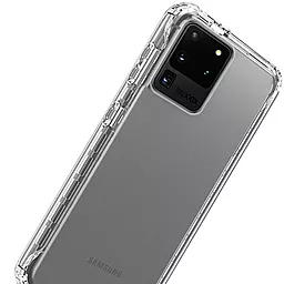 Чехол Epik TPU+PC Full Body с защитой 360 Samsung G980 Galaxy S20 Ultra   Clear - миниатюра 2